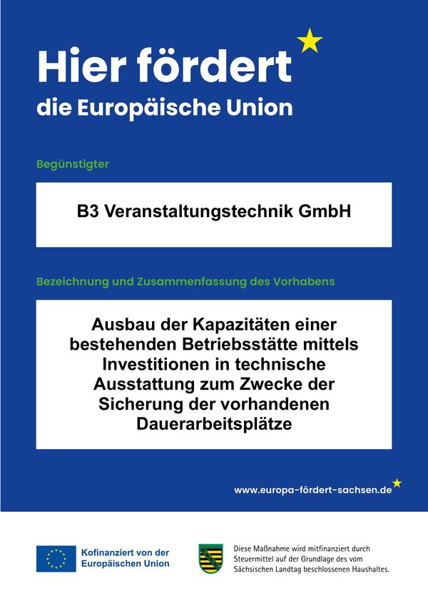 B3 Veranstaltungstechnik Sachsen